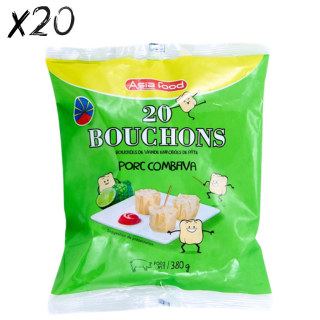 BOUCHONS ASIA FOOD PORC / COMBAVA X20