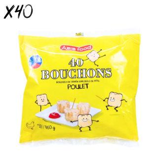 BOUCHONS ASIA FOOD POULET X40