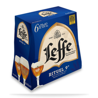 PACK LEFFE BLONDE BOUTEILLE 0,25L x6