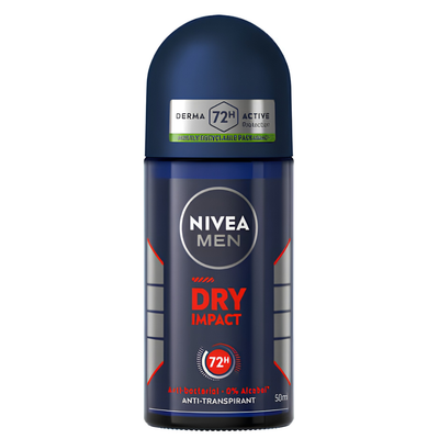 DEODORANT BILLE NIVEA DRY IMPACT 0,05L