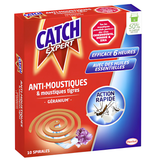 CATCH EXPERT ANTI-MOUSTIQUE GERANIUM 10 SPIRALES