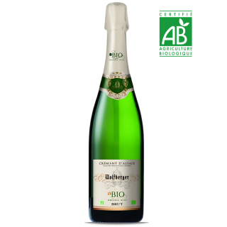 CREMANT D'ALSACE WOLFBERGER BRUT BIO 0,75L